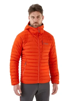 Rab Mens Infinity Microlight Jacket - Firecracker