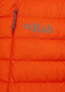 Rab Mens Infinity Microlight Jacket - Firecracker