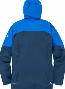 Rab Mens Kinetic Ultra Jacket - Maya Blue-Tempest Blue