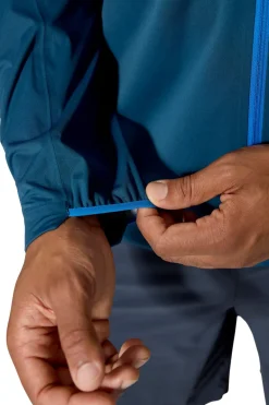 Rab Mens Kinetic Ultra Jacket - Maya Blue-Tempest Blue