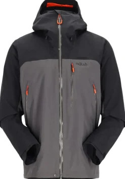 Rab Mens Latok Mountain GTX Jacket - Black-Graphene