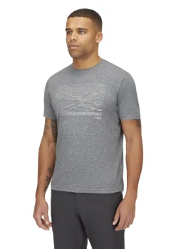 Rab Mens Mantle Outline Tee - Beluga