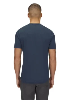 Rab Mens Mantle Outline Tee - Tempest Blue