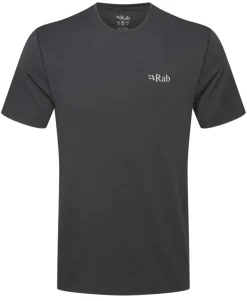 Rab Mens Mantle Ridge Tee - Ebony