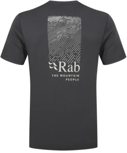 Rab Mens Mantle Ridge Tee - Ebony