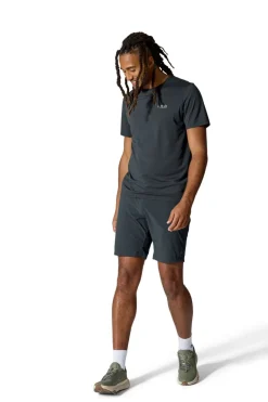 Rab Mens Mantle Ridge Tee - Ebony