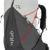 Rab Mens Muon 40 Rucksack - Pewter-Graphene