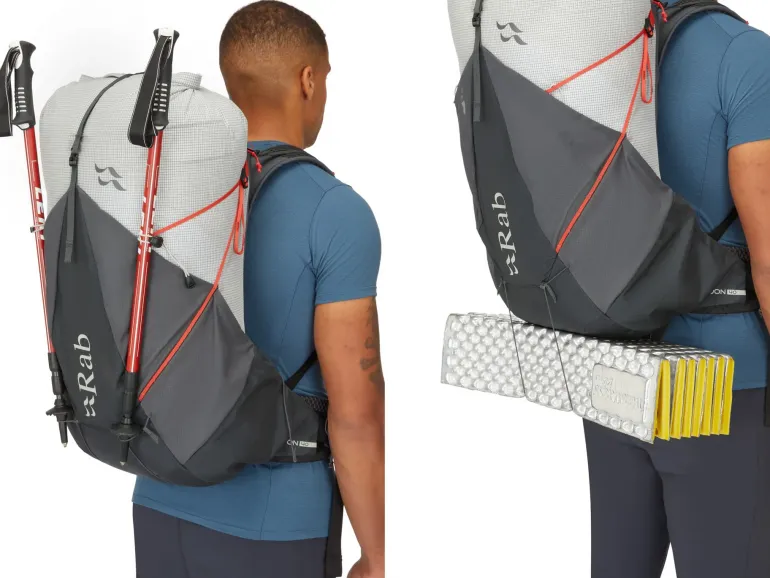 Rab Mens Muon 40 Rucksack - Pewter-Graphene