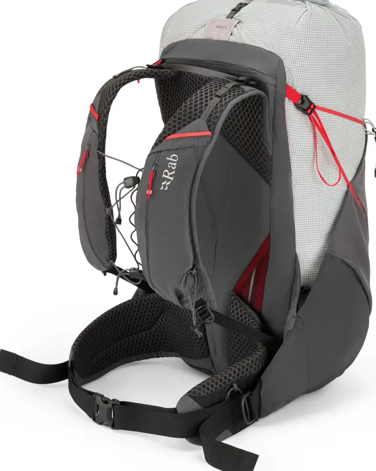 Rab Mens Muon 40 Rucksack - Pewter-Graphene