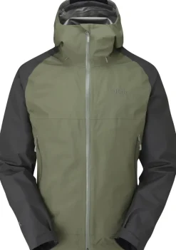 Rab Mens Namche Paclite Jacket - Graphene-Light Khaki