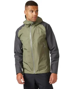 Rab Mens Namche Paclite Jacket - Graphene-Light Khaki
