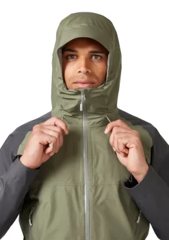 Rab Mens Namche Paclite Jacket - Graphene-Light Khaki