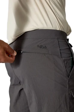 Rab Mens Rowtor Shorts - Anthracite