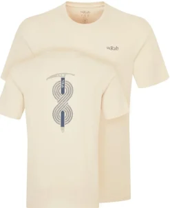 Rab Mens Stance Axe Tee - Ecru