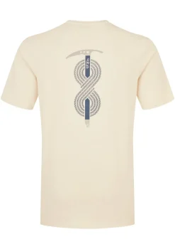 Rab Mens Stance Axe Tee - Ecru
