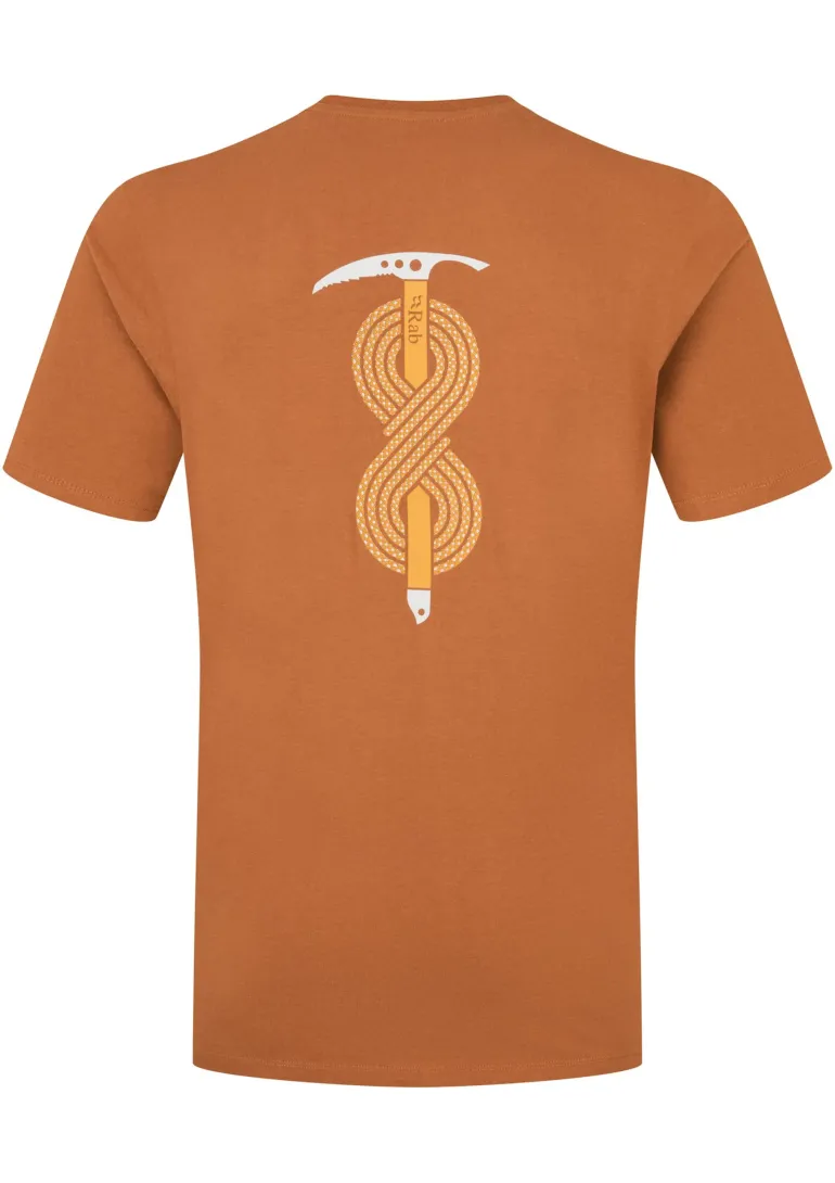 Rab Mens Stance Axe Tee - Red Earth