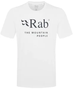 Rab Mens Stance Mountain Tee - White