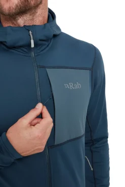 Rab Mens Superflux Hoody - Tempest Blue