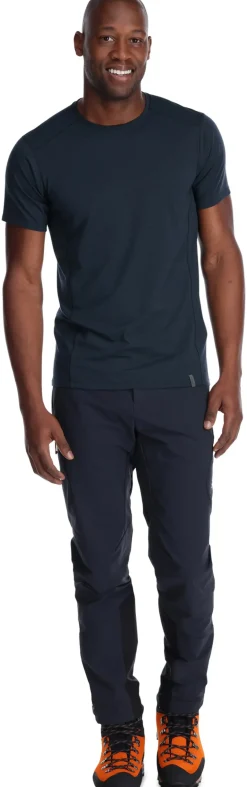 Rab Mens Syncrino Base Tee - Beluga