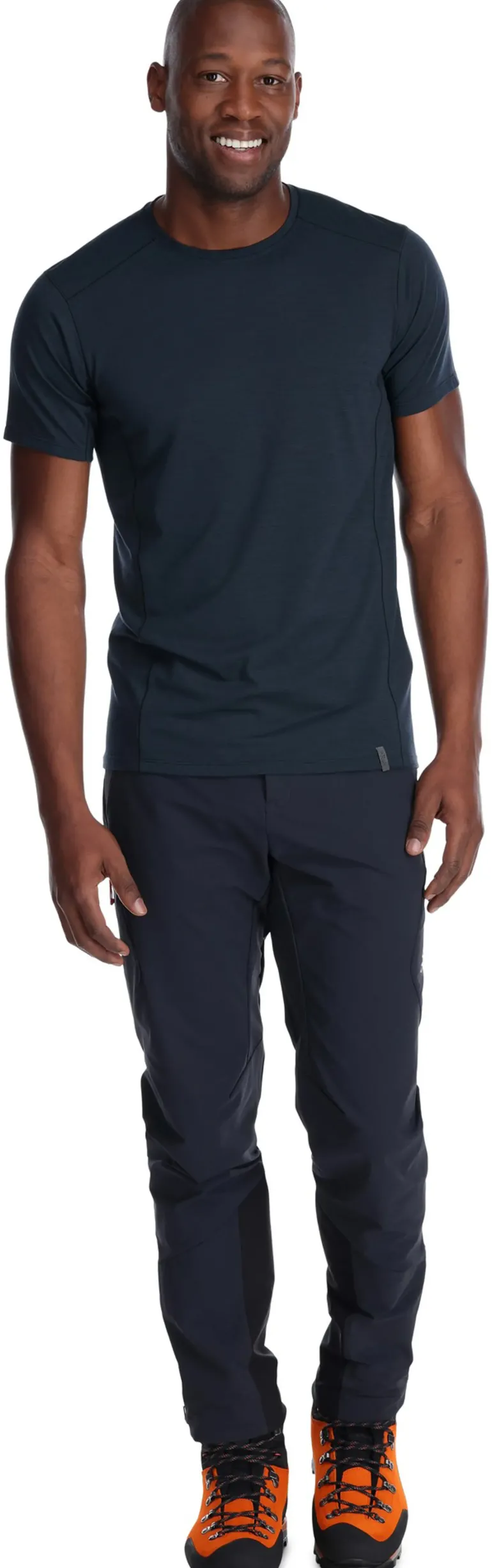 Rab Mens Syncrino Base Tee - Beluga