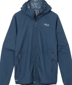 Rab Mens Windgather Hoody - Tempest Blue