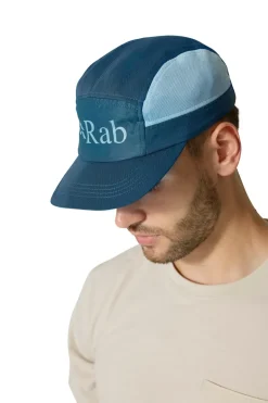 Rab Momentum 5 Panel Cap - Tempest Blue-Orion Blue-Citadel