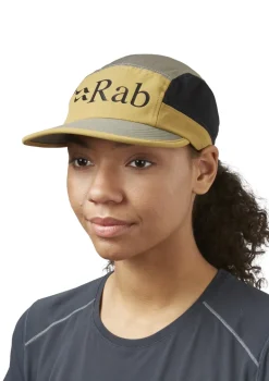Rab Momentum 5 Panel Cap - Footprint-Light Khaki