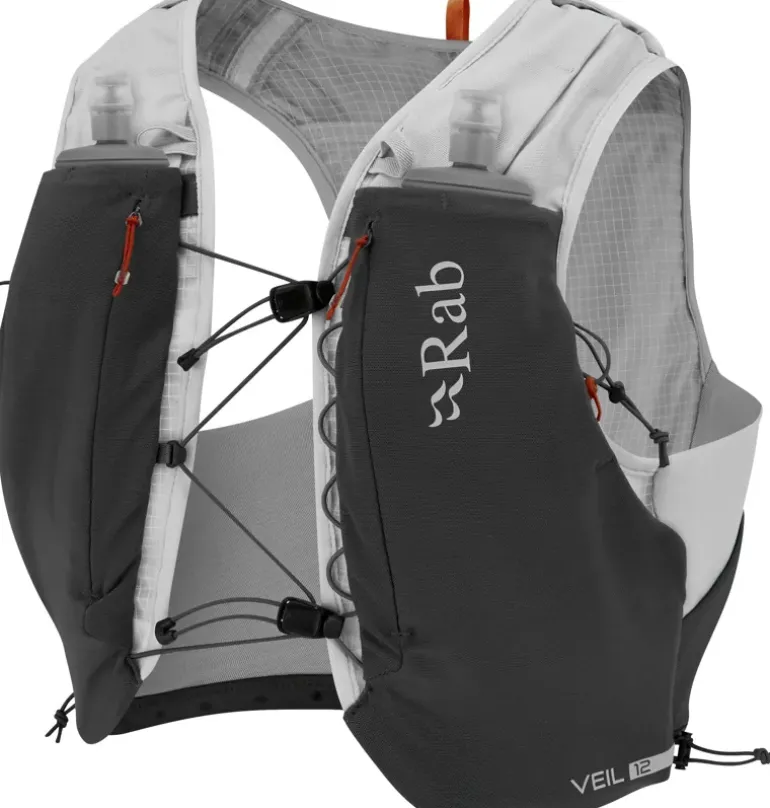 Rab Veil 12 Running Vest - Gargoyle-Graphene