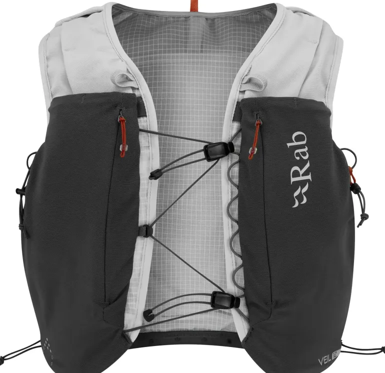 Rab Veil 12 Running Vest - Gargoyle-Graphene