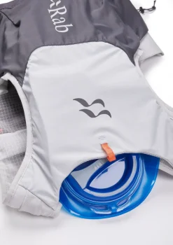 Rab Veil 6 Running Vest - Gargoyle-Graphene