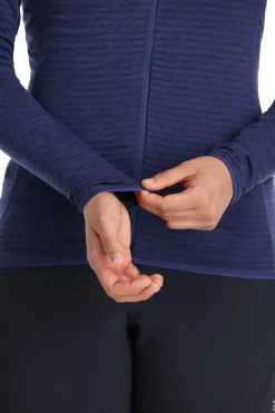 Rab Womens Ascendor Light Hoody - Patriot Blue