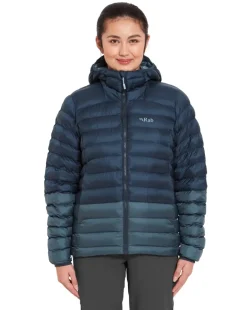 Rab Womens Cirrus Alpine Jacket - Tempest Blue-Orion Blue