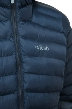 Rab Womens Cirrus Alpine Jacket - Tempest Blue-Orion Blue