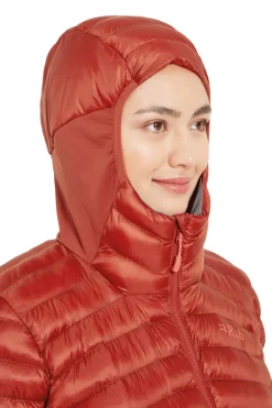 Rab Womens Cirrus Flex Hoody - Tuscan Red