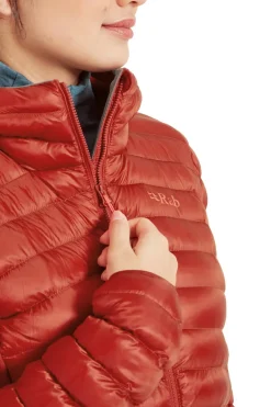 Rab Womens Cirrus Flex Hoody - Tuscan Red