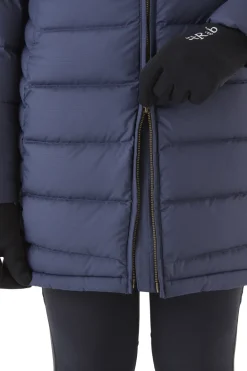 Rab Womens Deep Cover Parka - Deep Denim