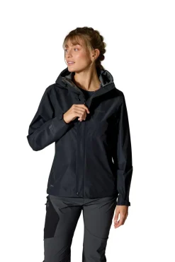 Rab Womens Downpour Jacket - Black