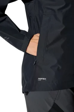 Rab Womens Downpour Jacket - Black