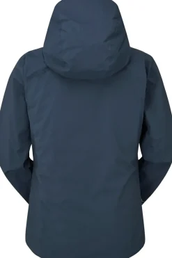 Rab Womens Downpour Light Jacket - Tempest Blue