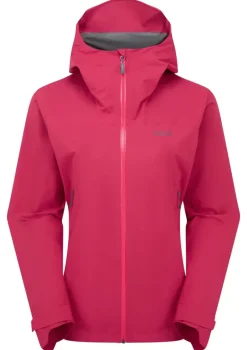 Rab Womens Downpour Light Jacket - Watermelon