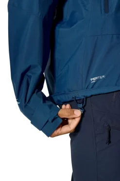 Rab Womens Downpour Mountain Jacket - Tempest Blue