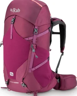 Rab Womens Exion 45 ND Rucksack - Mulberry