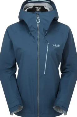 Rab Womens Firewall Alpine Jacket - Tempest Blue