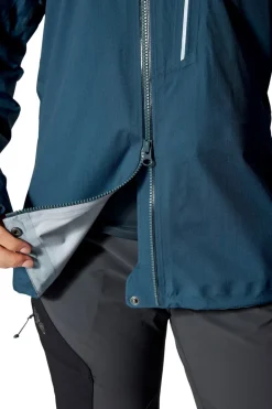 Rab Womens Firewall Alpine Jacket - Tempest Blue