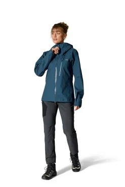 Rab Womens Firewall Alpine Jacket - Tempest Blue