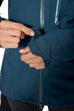 Rab Womens Firewall Alpine Jacket - Tempest Blue