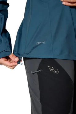 Rab Womens Firewall Alpine Jacket - Tempest Blue