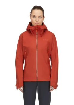 Rab Womens Firewall Light Jacket - Tuscan Red