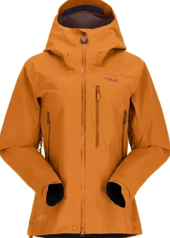 Rab Womens Latok Mountain GTX Jacket - Marmalade