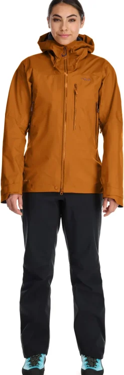 Rab Womens Latok Mountain GTX Jacket - Marmalade